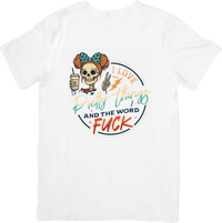 Thumbnail for Pretty Things And The Word Skull Girl T-Shirt | Funny Boho Graphic Tee
