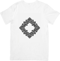 Thumbnail for Celtic Knot T-Shirt | Black Diamond Endless Knot Graphic Tee | Irish Heritage Gift