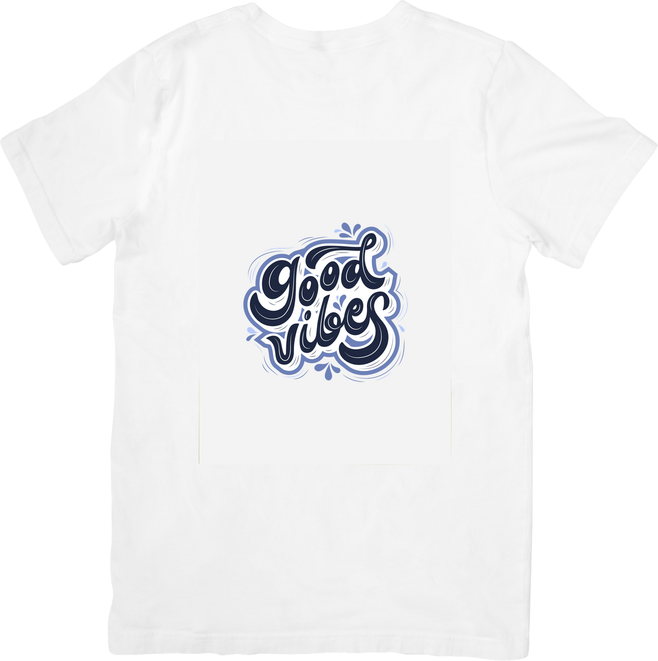 Good Vibes T-Shirt | Retro Groovy Typography Graphic Tee