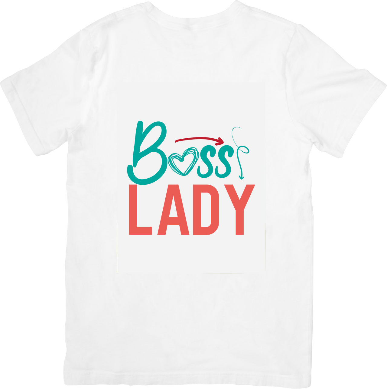 Boss Lady T-Shirt | Minimalist Empowerment Graphic Tee | Girl Boss Gift